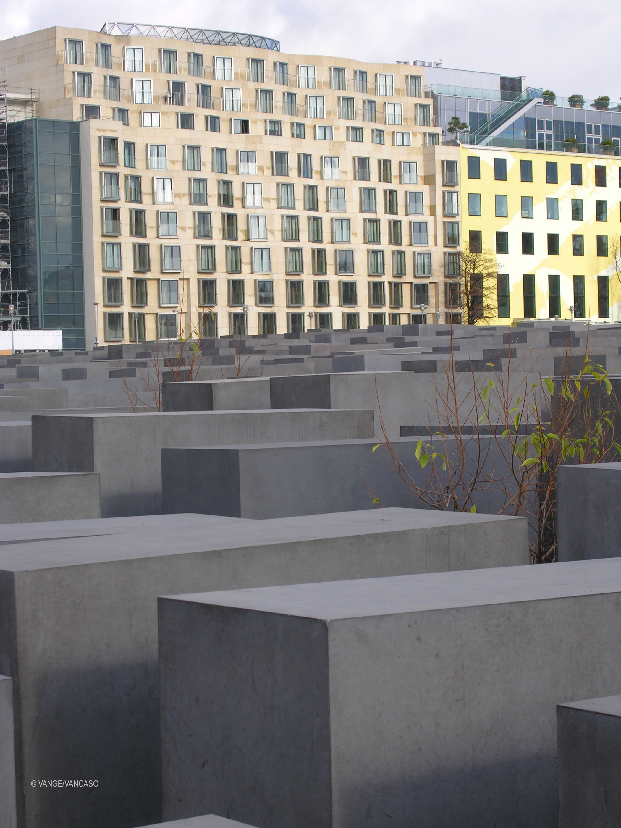 Memorial to the Murdered Jews of Europe in Berlin, Germany